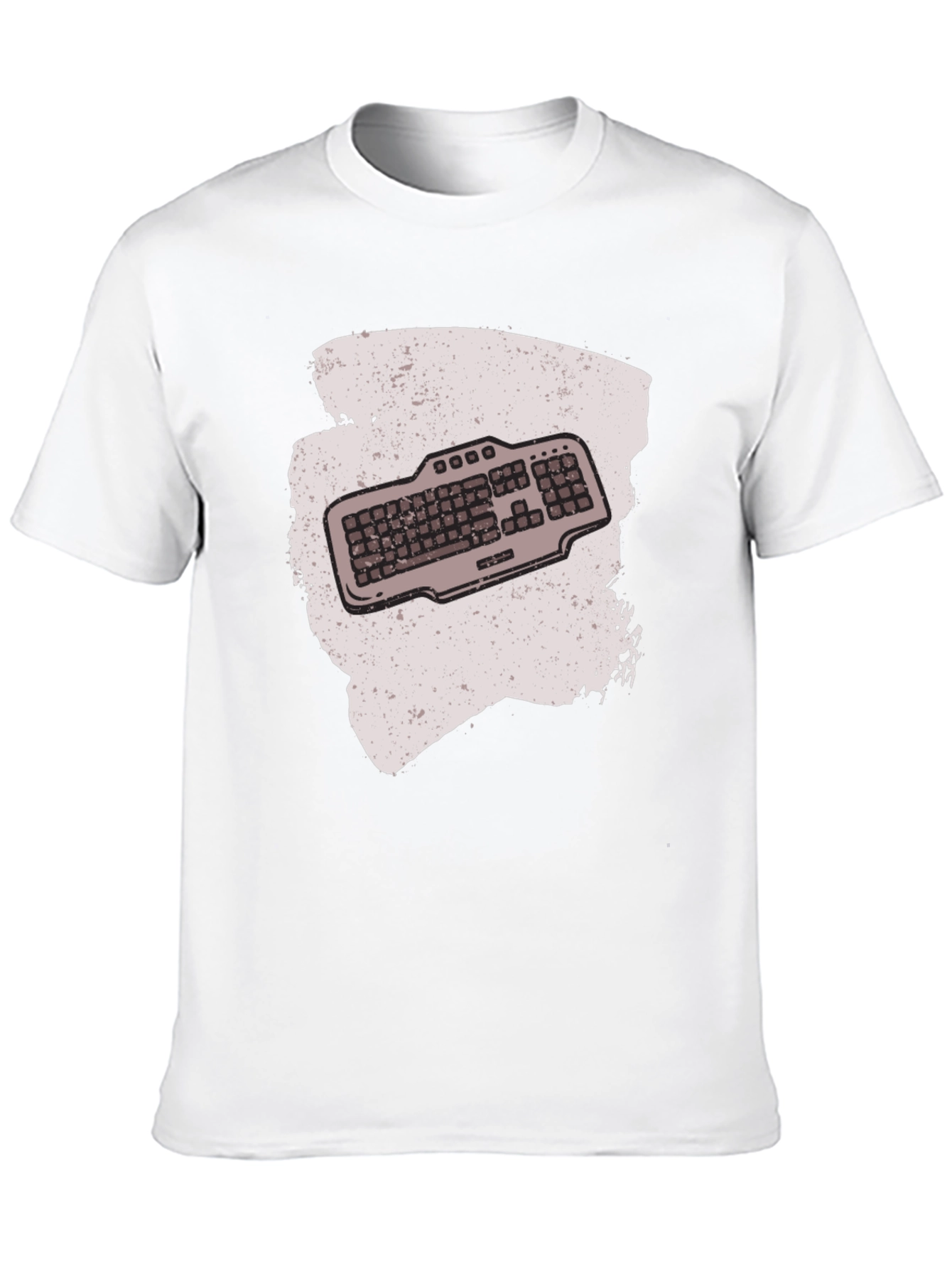 Keyboard Graphic T-Shirt - Gamer Style