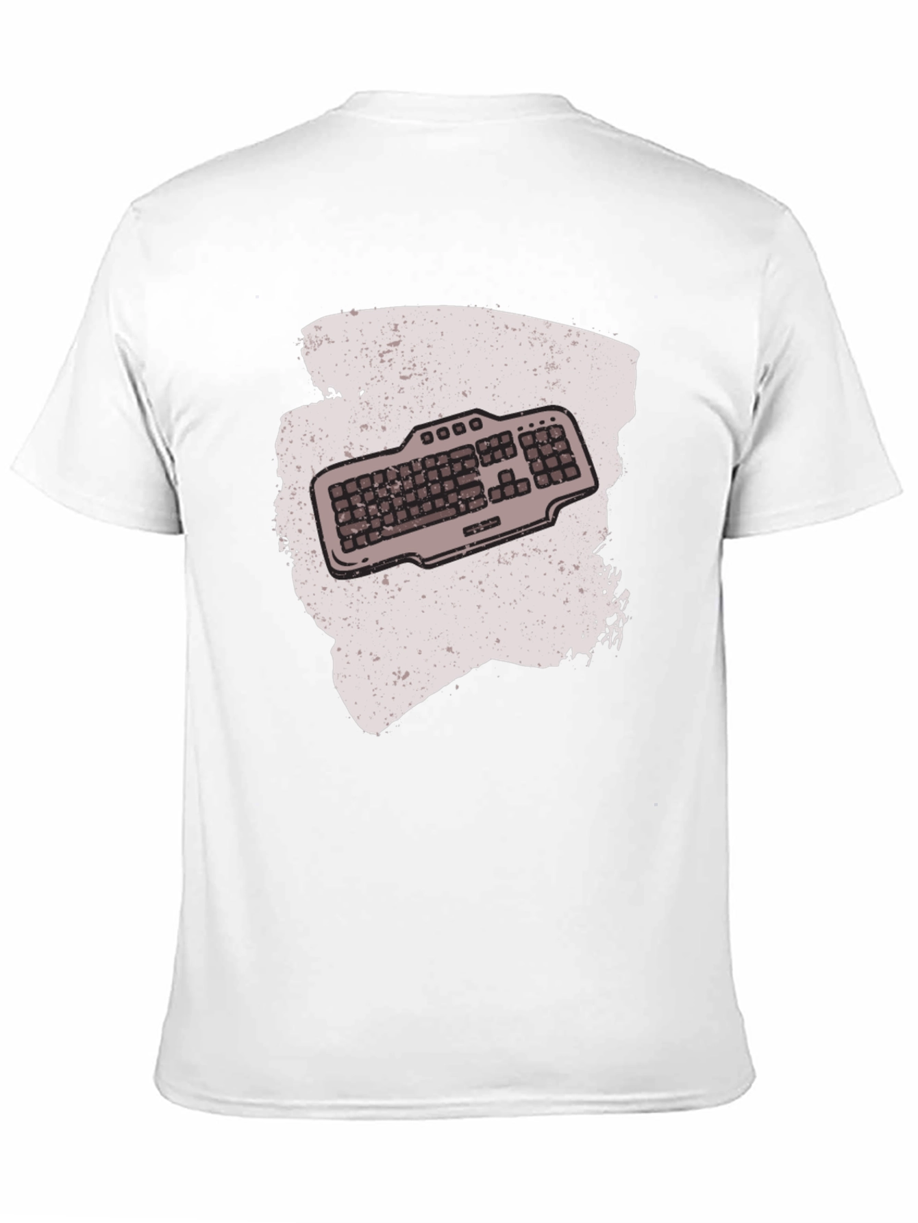 Keyboard Graphic T-Shirt - Gamer Style