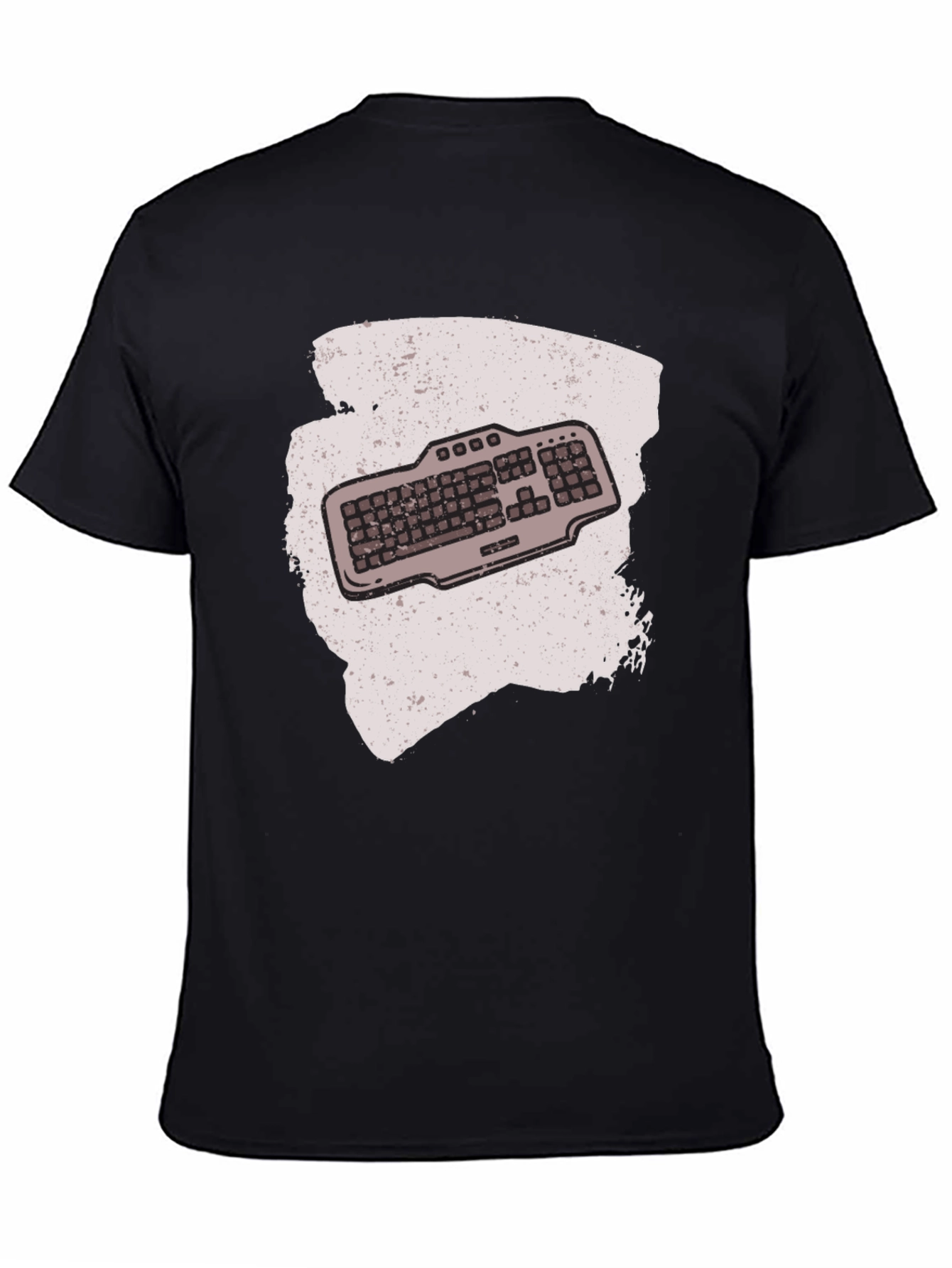 Keyboard Graphic T-Shirt - Gamer Style