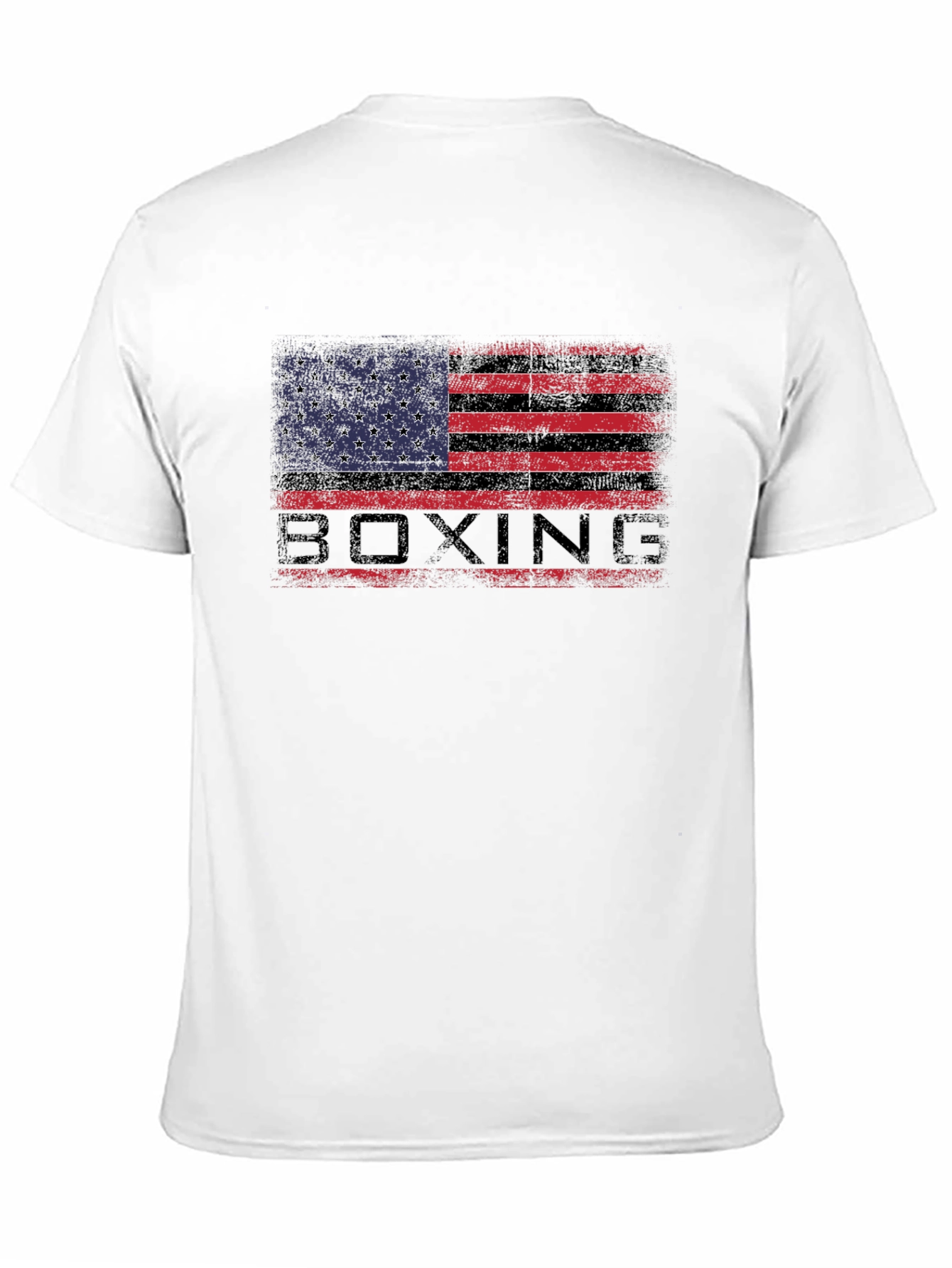 American Flag Boxing T-Shirt