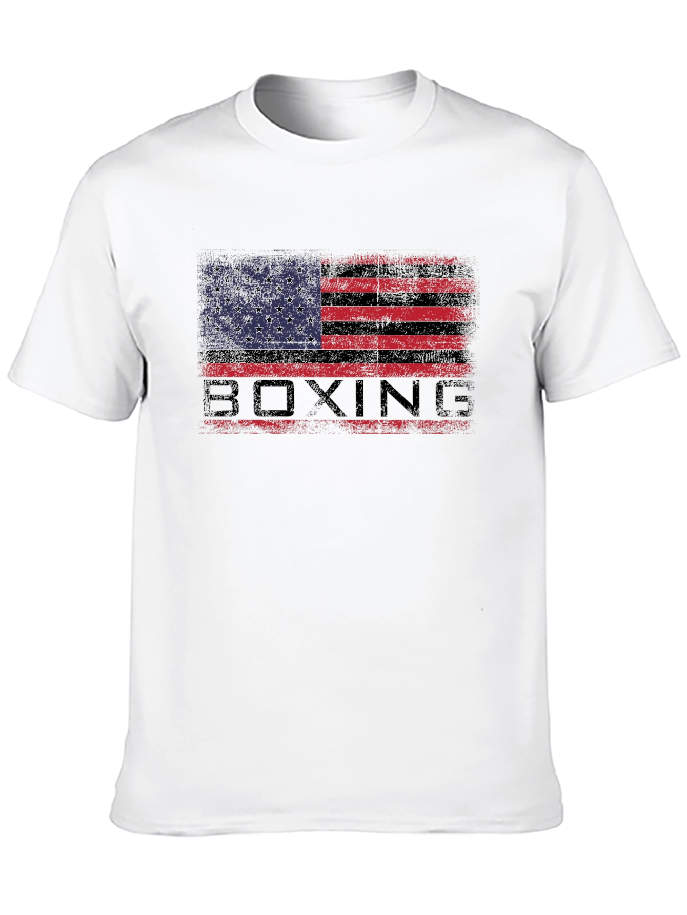 American Flag Boxing T-Shirt