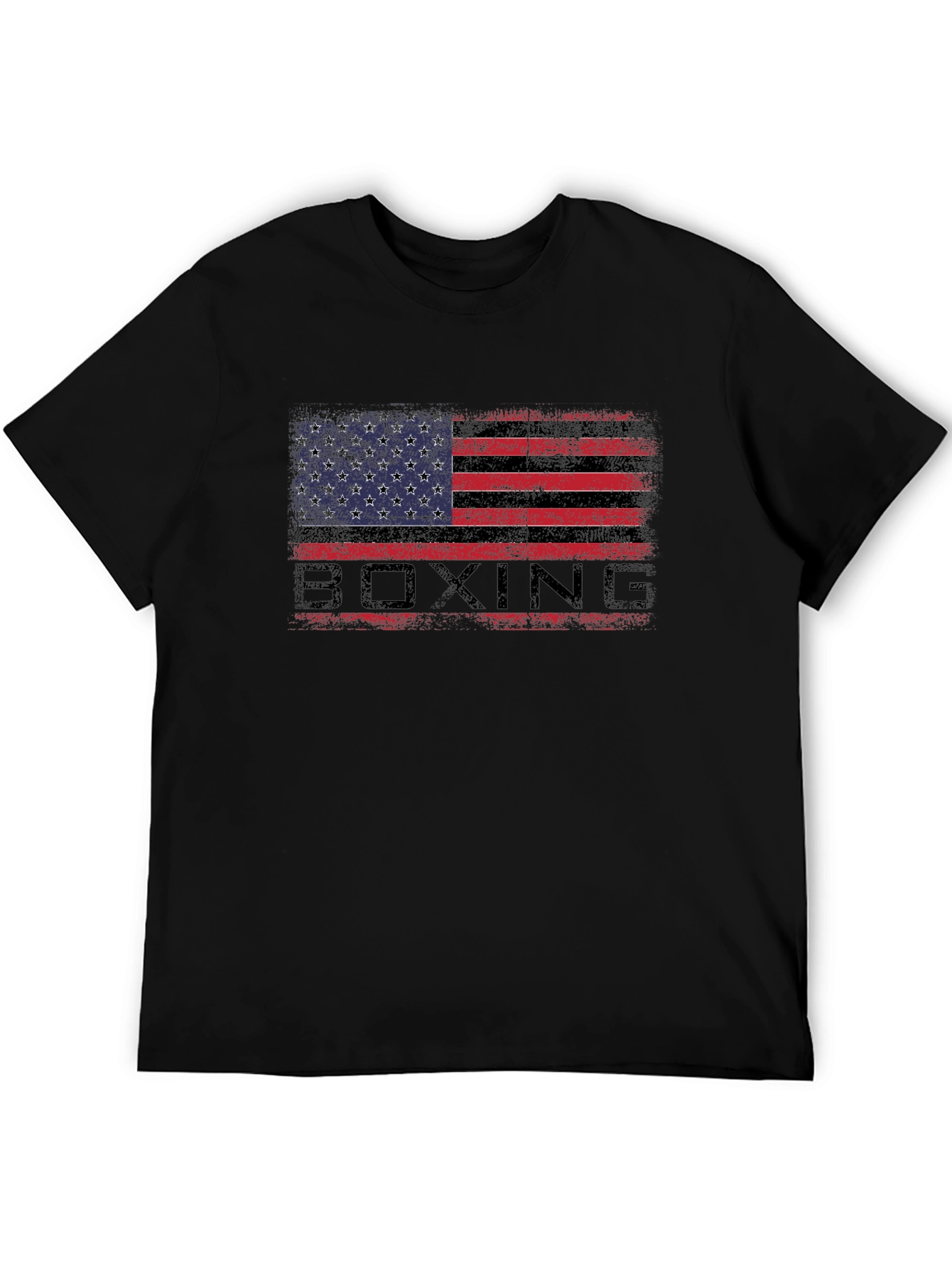 American Flag Boxing T-Shirt