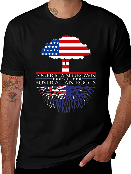 American Grown Australian Roots T-Shirt