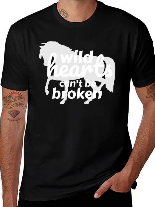 Wild Hearts Horse T-Shirt - Cant Be Broken Tee