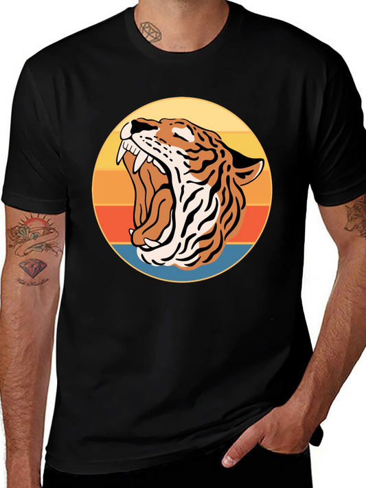 Roaring Tiger Retro Graphic Tee