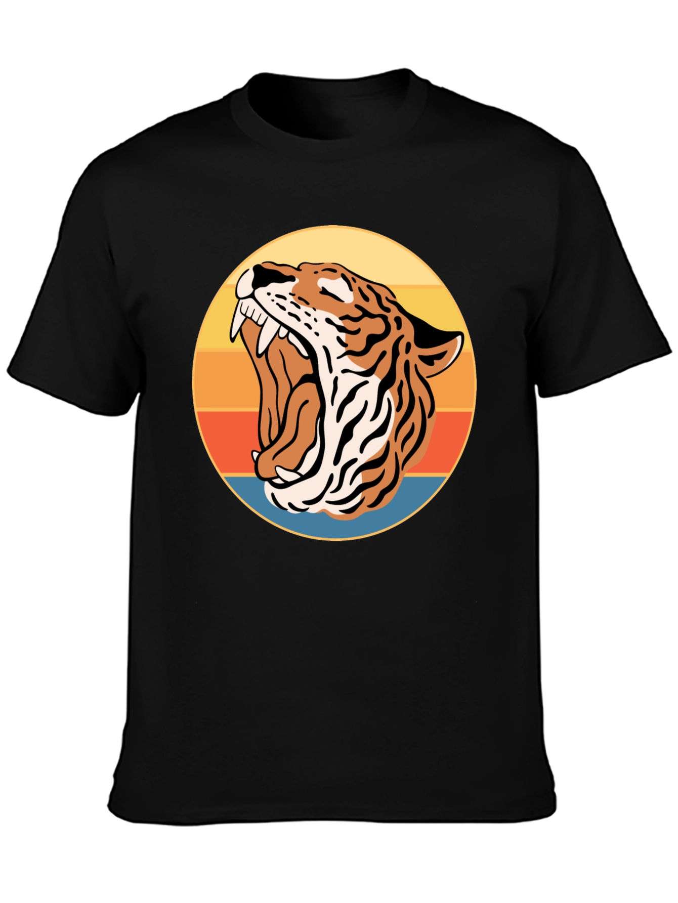 Roaring Tiger Retro Graphic Tee