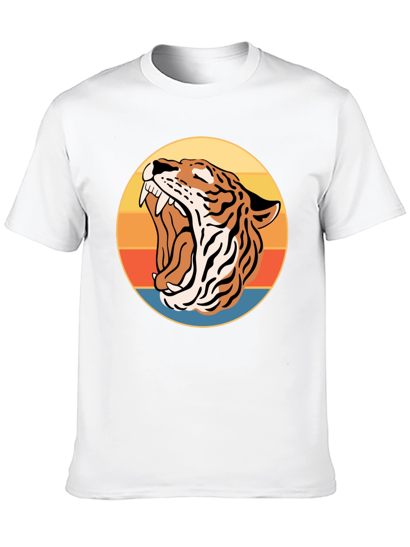 Roaring Tiger Retro Graphic Tee