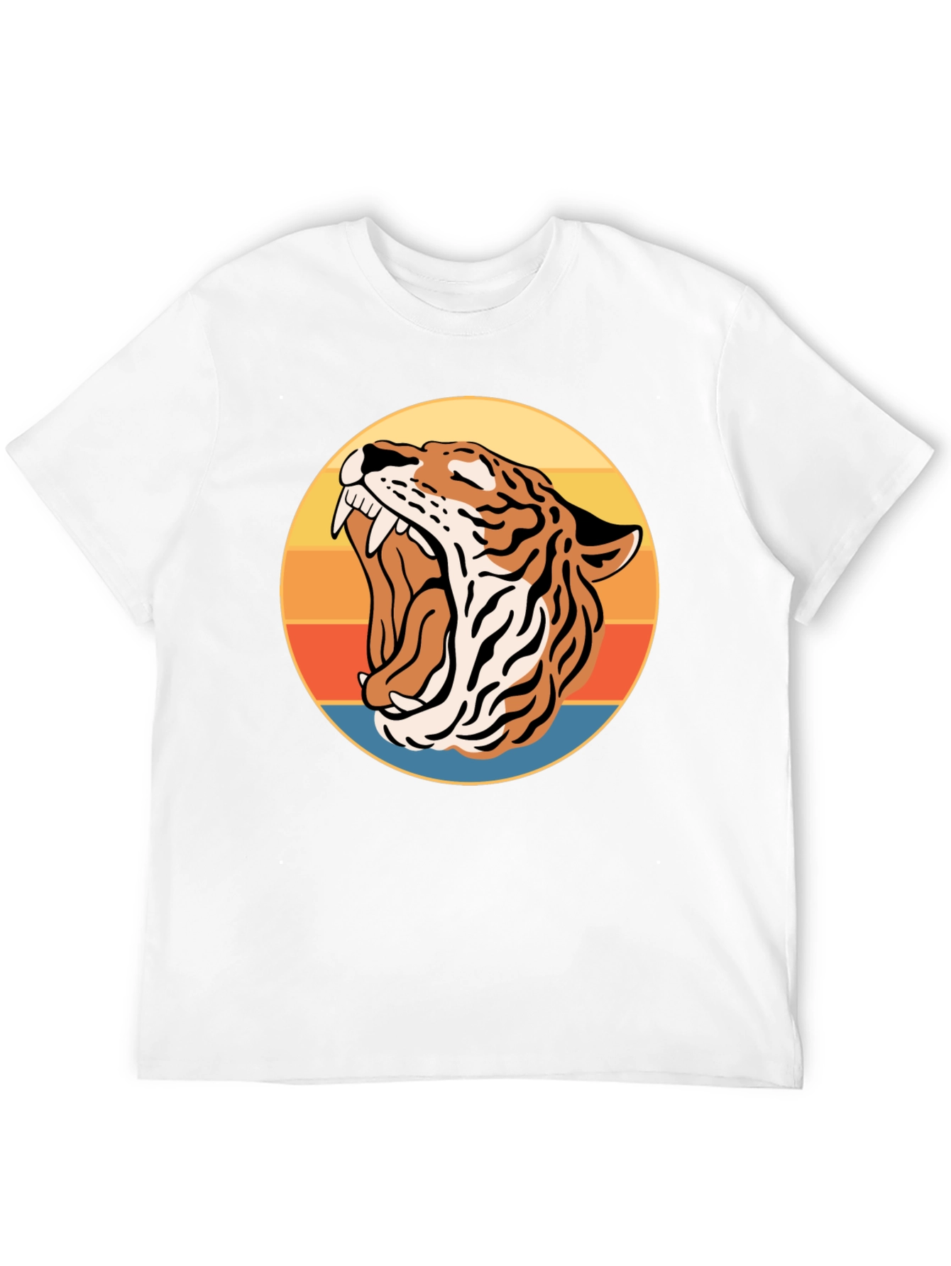 Roaring Tiger Retro Graphic Tee