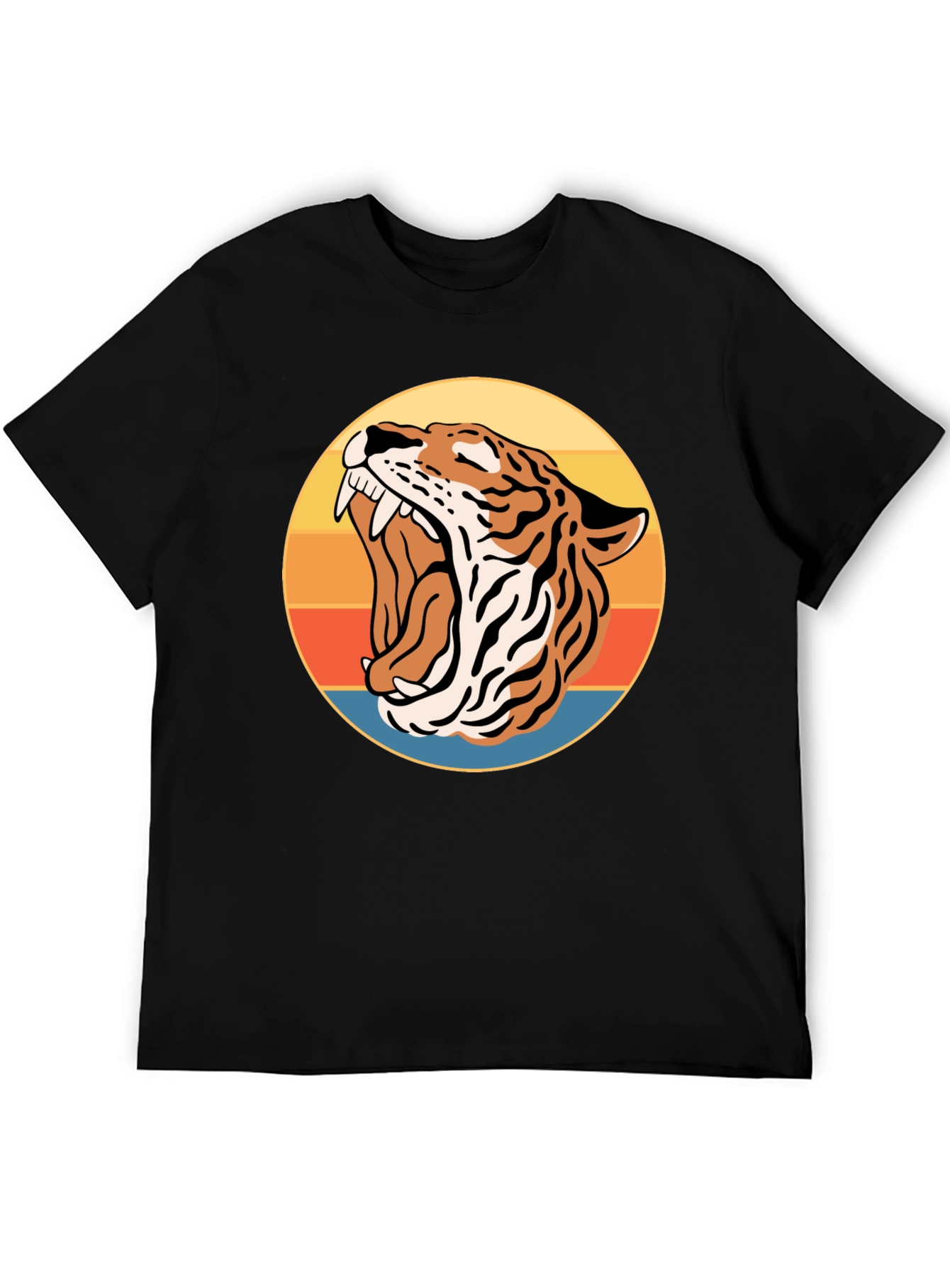 Roaring Tiger Retro Graphic Tee