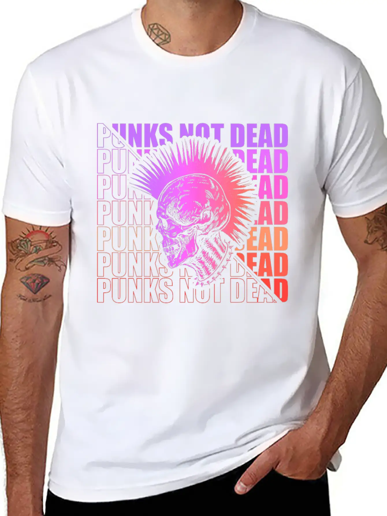 Punk Rock Pogo Anarchy Punks Punk Rockers Punk Unisex Casual T-Shirt – Clean Design For Daily Comfort