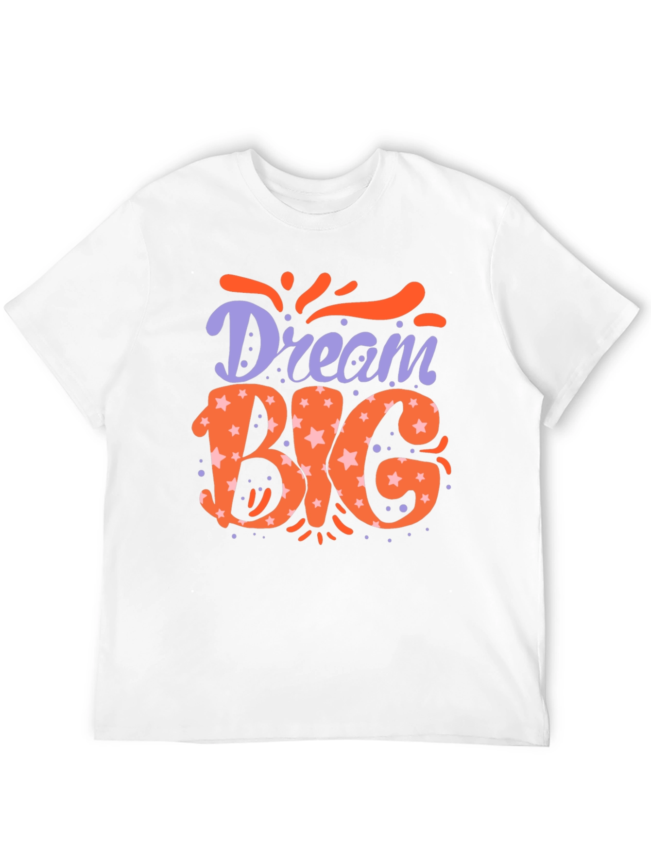 Dream Big Graphic Tee - Motivational Black T-Shirt