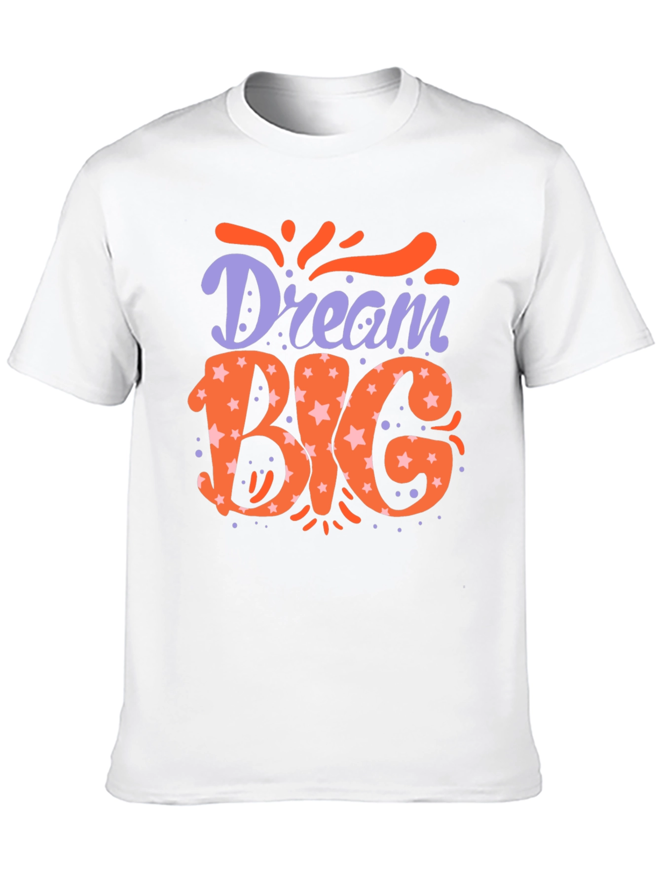 Dream Big Graphic Tee - Motivational Black T-Shirt