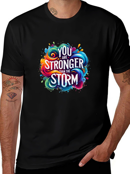 Stronger Than The Storm Graphic T-Shirt