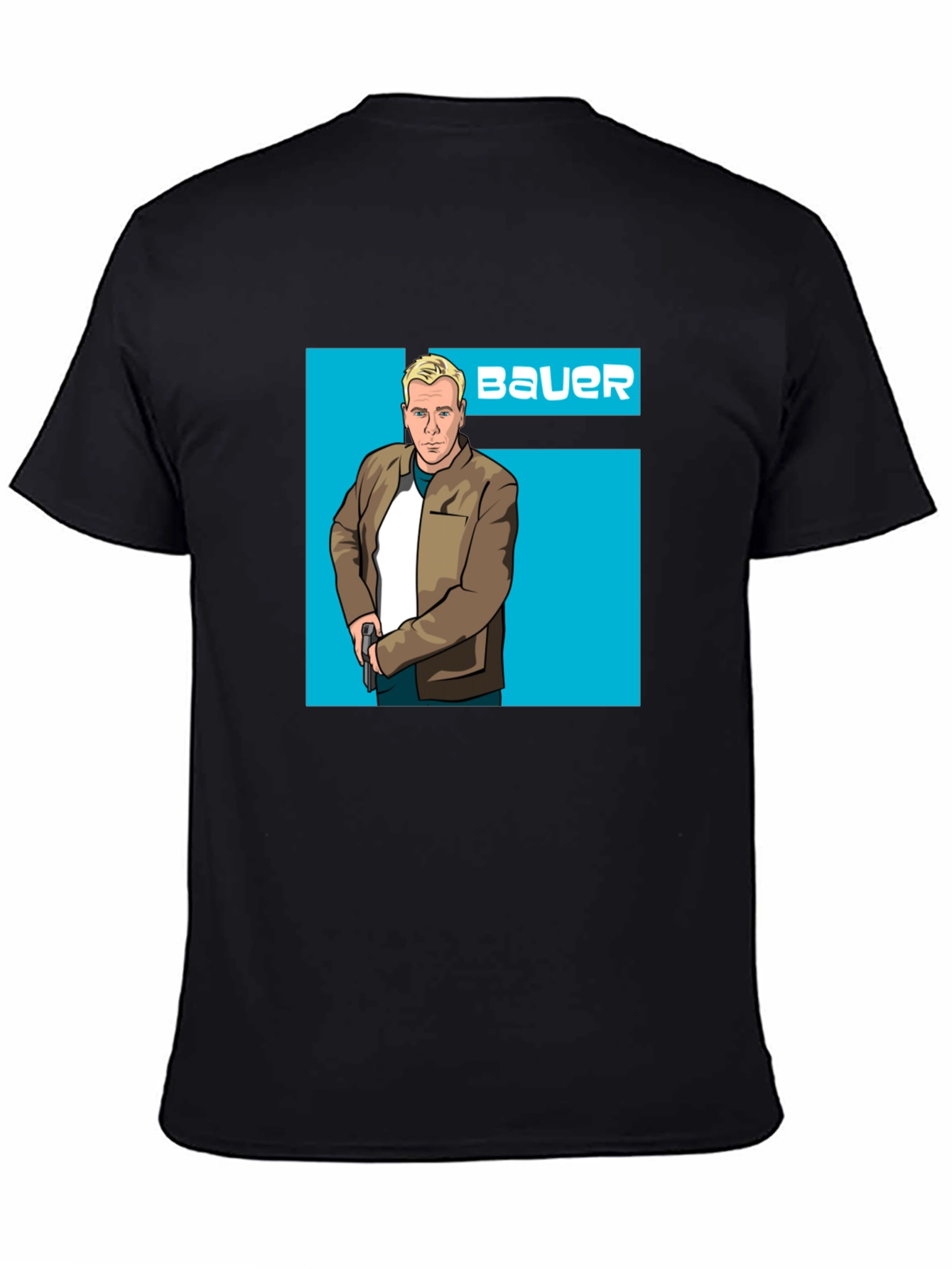 Bauer Graphic Tee - Mens Black T-Shirt