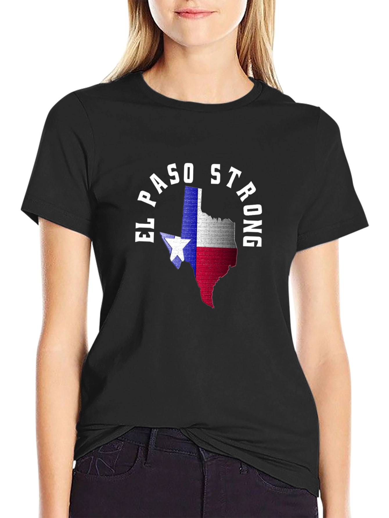 El Paso Strong Texas Flag T-Shirt