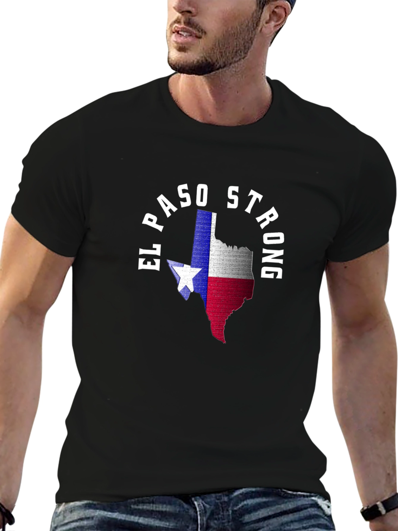 El Paso Strong Texas Flag T-Shirt
