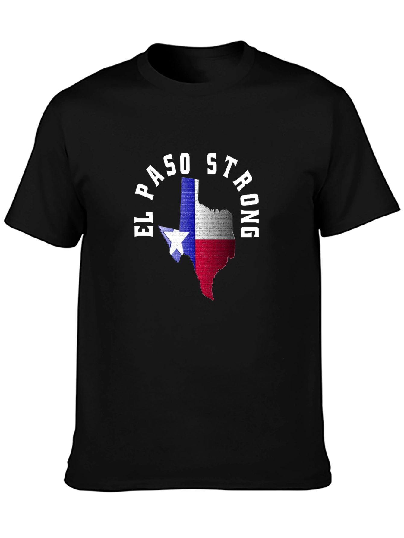El Paso Strong Texas Flag T-Shirt