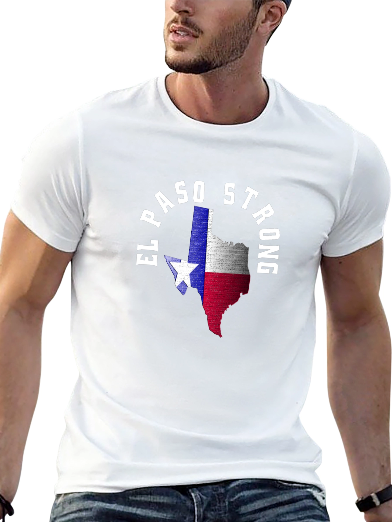 El Paso Strong Texas Flag T-Shirt