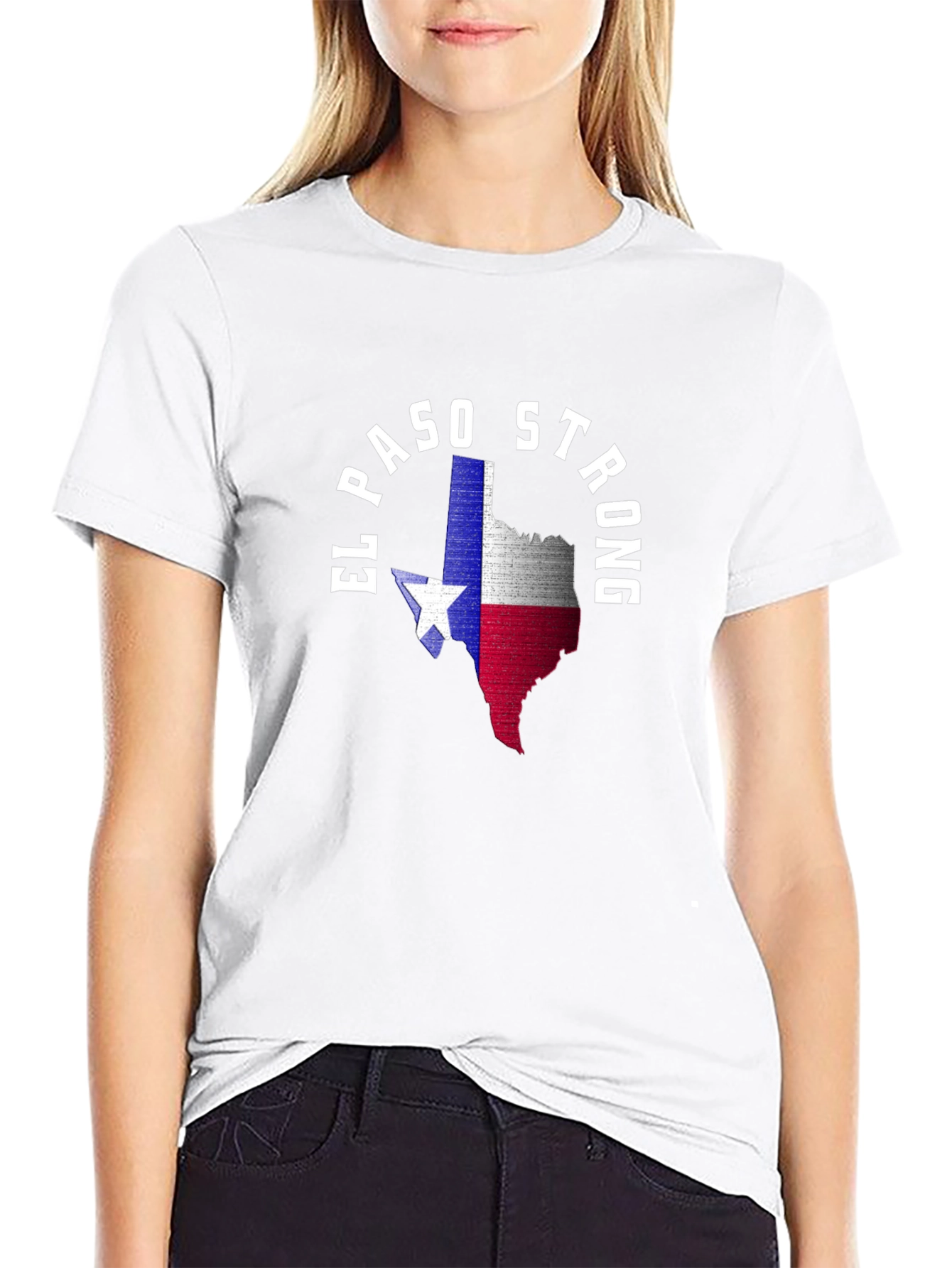 El Paso Strong Texas Flag T-Shirt