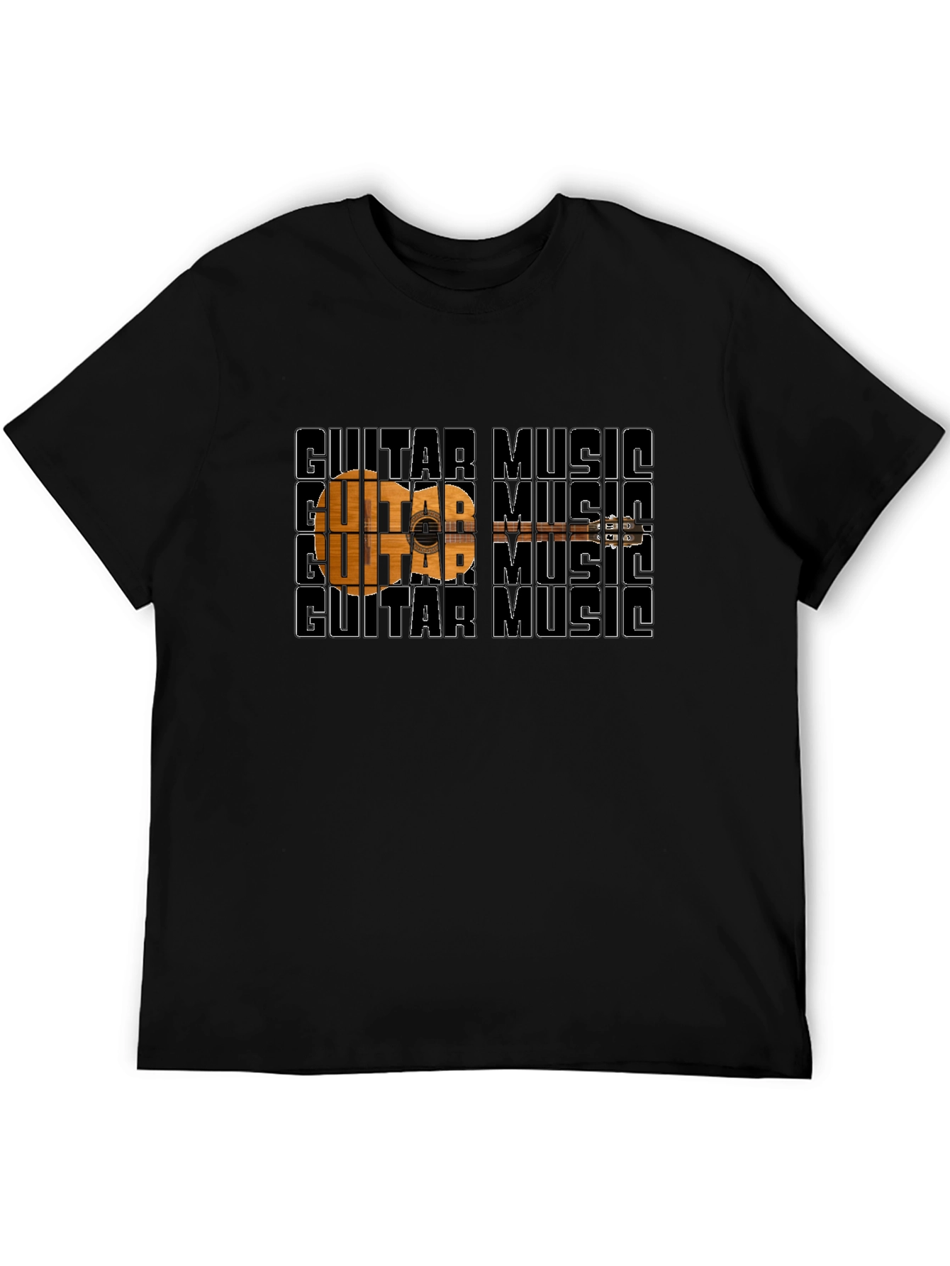 Guitar Music Graphic T-Shirt