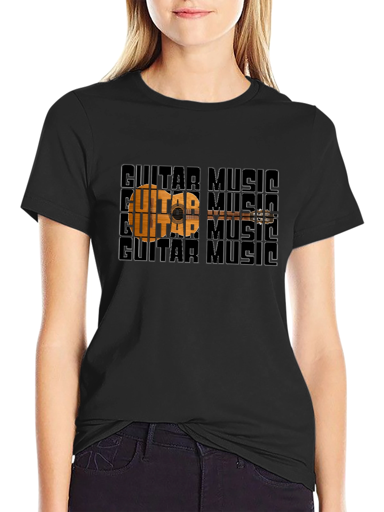Guitar Music Graphic T-Shirt