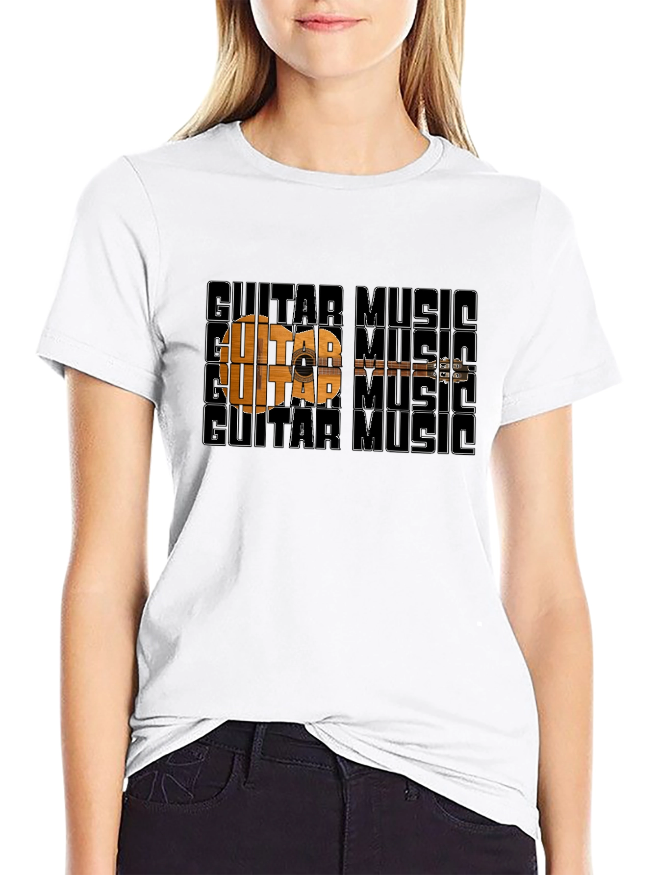 Guitar Music Graphic T-Shirt