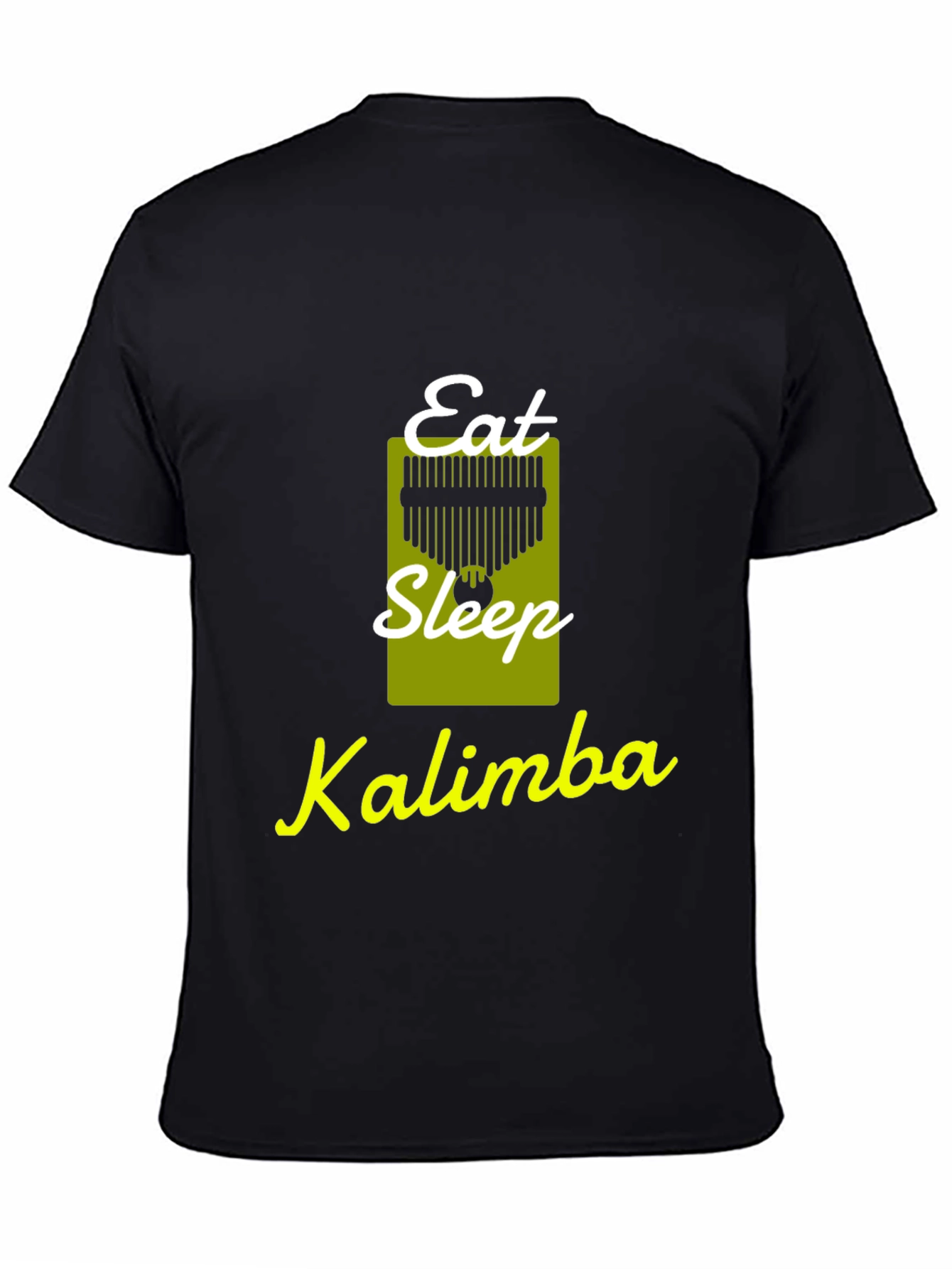 Eat Sleep Kalimba T-Shirt: Musicians Novelty Tee
