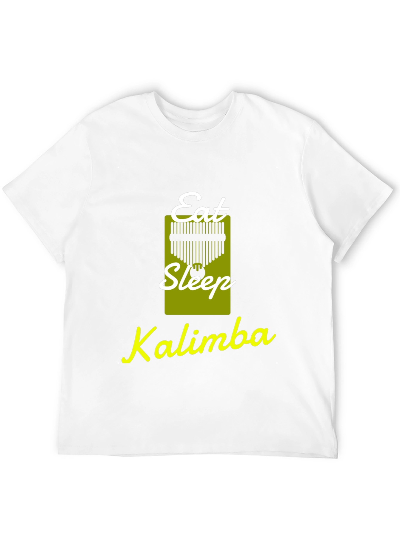 Eat Sleep Kalimba T-Shirt: Musicians Novelty Tee