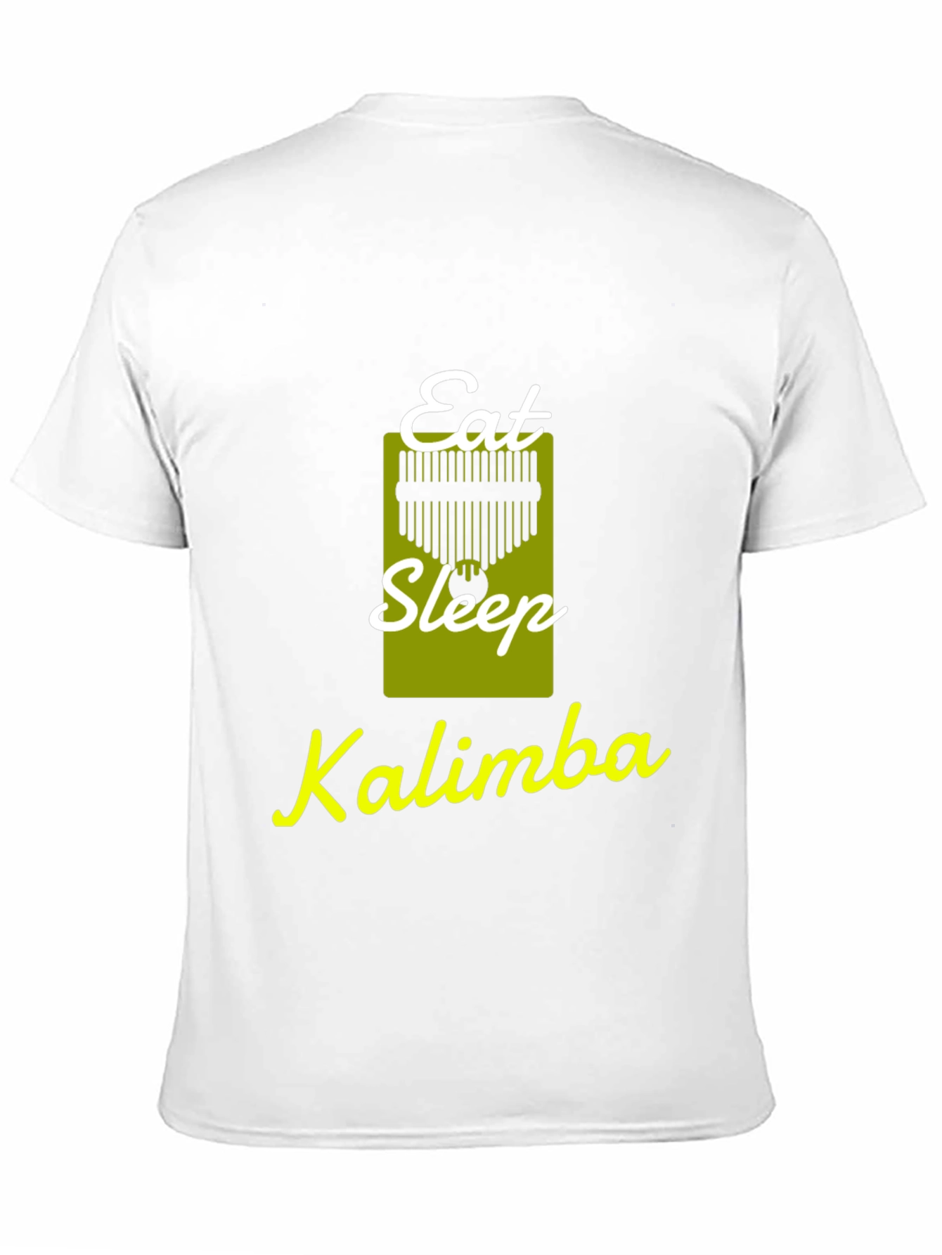 Eat Sleep Kalimba T-Shirt: Musicians Novelty Tee