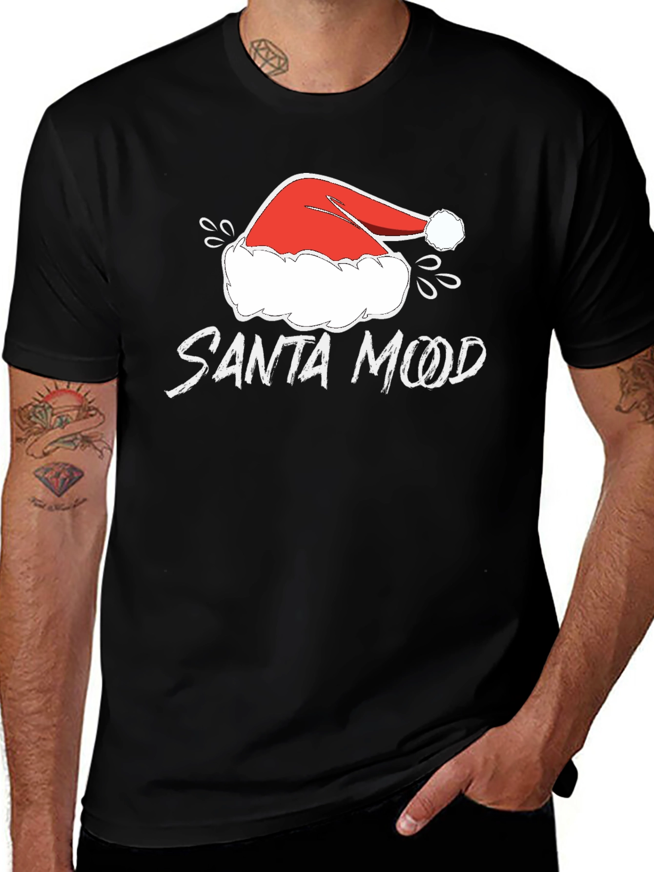 Santa Mood Graphic Tee