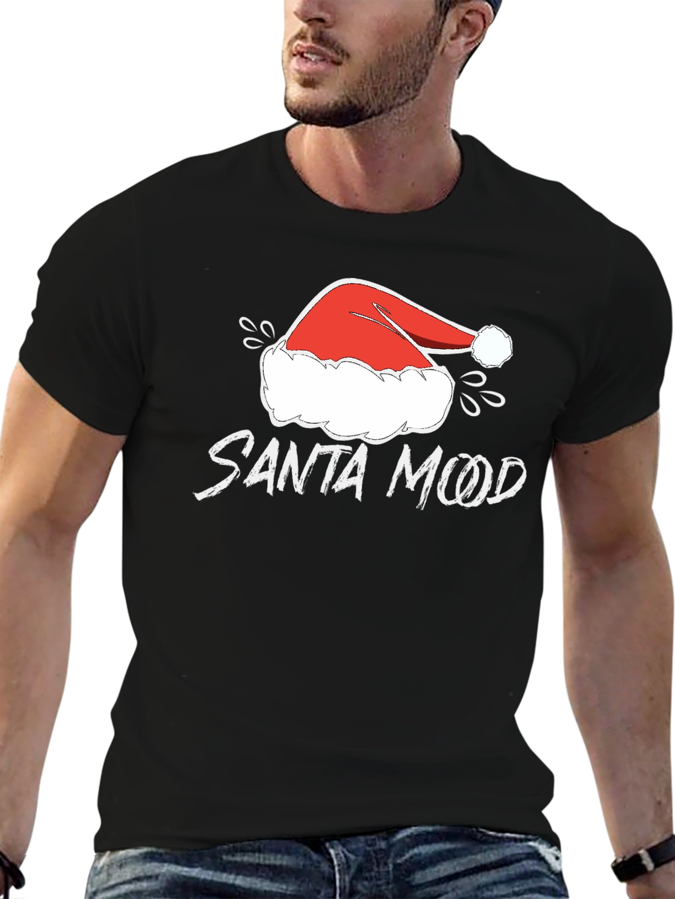 Santa Mood Graphic Tee