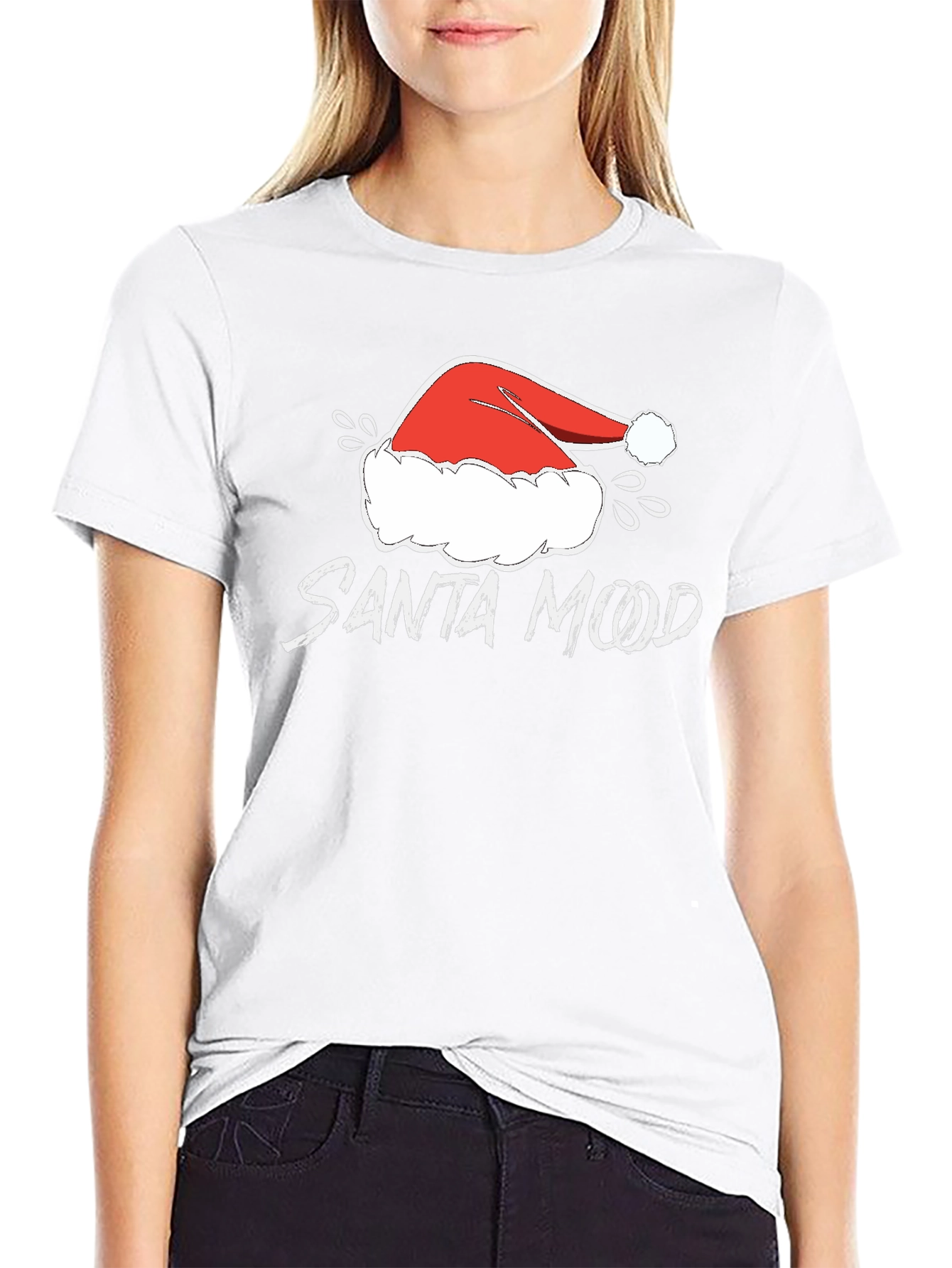 Santa Mood Graphic Tee