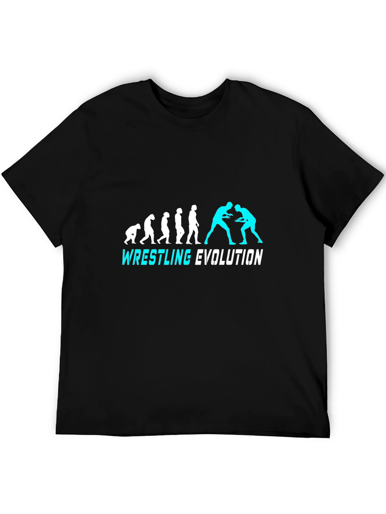 Wrestling Evolution Graphic Tee - Black