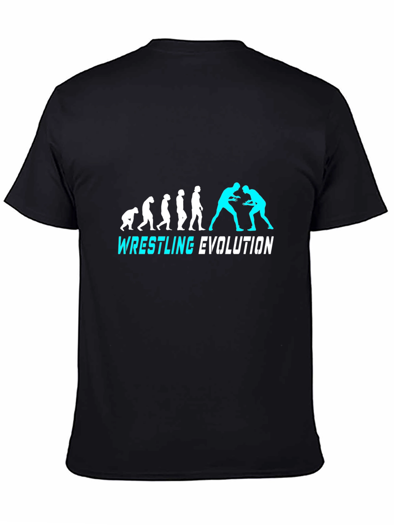 Wrestling Evolution Graphic Tee - Black
