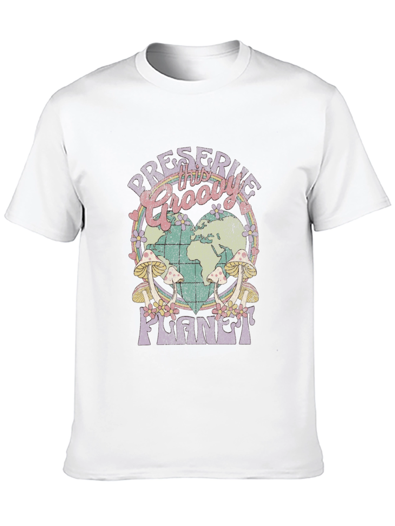Preserve the Groovy Planet Graphic Tee