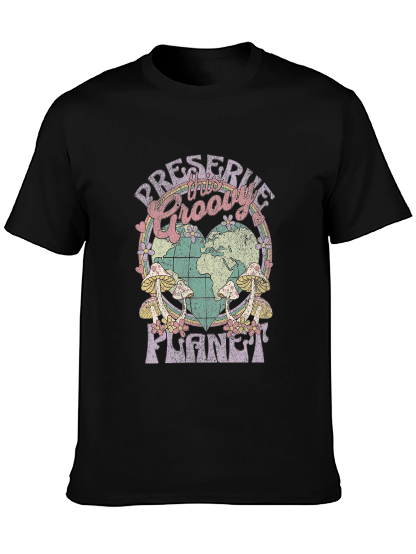 Preserve the Groovy Planet Graphic Tee