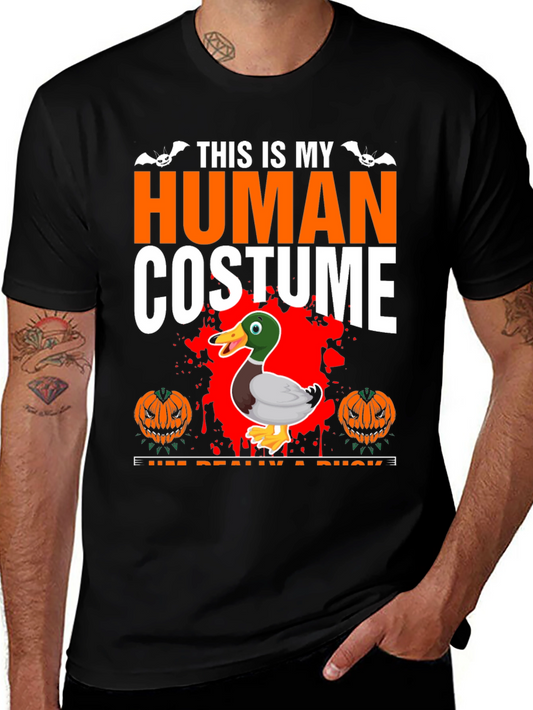 This Is My Human Costume Im Really a Duck T-Shirt