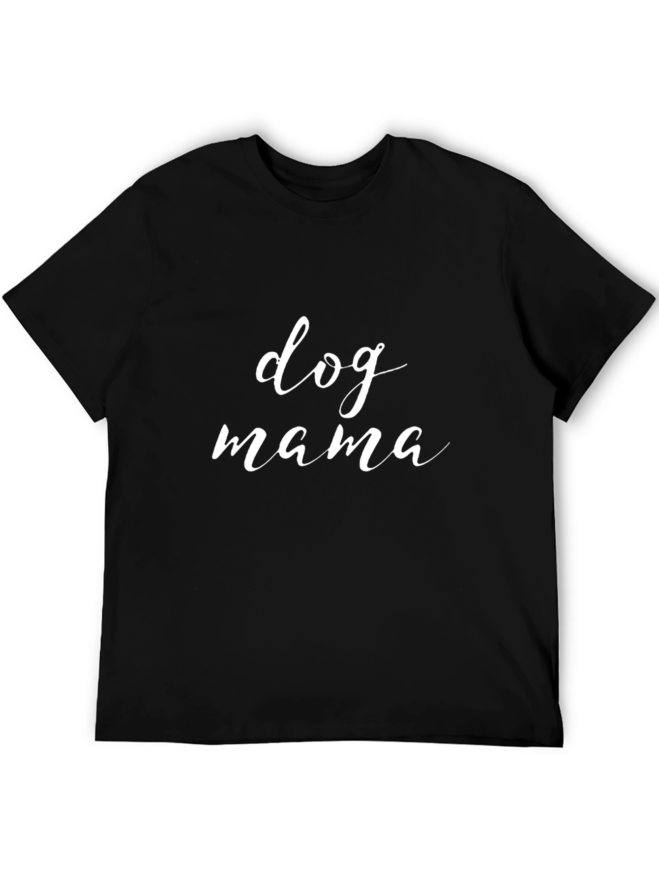 Dog Mama Black T-Shirt