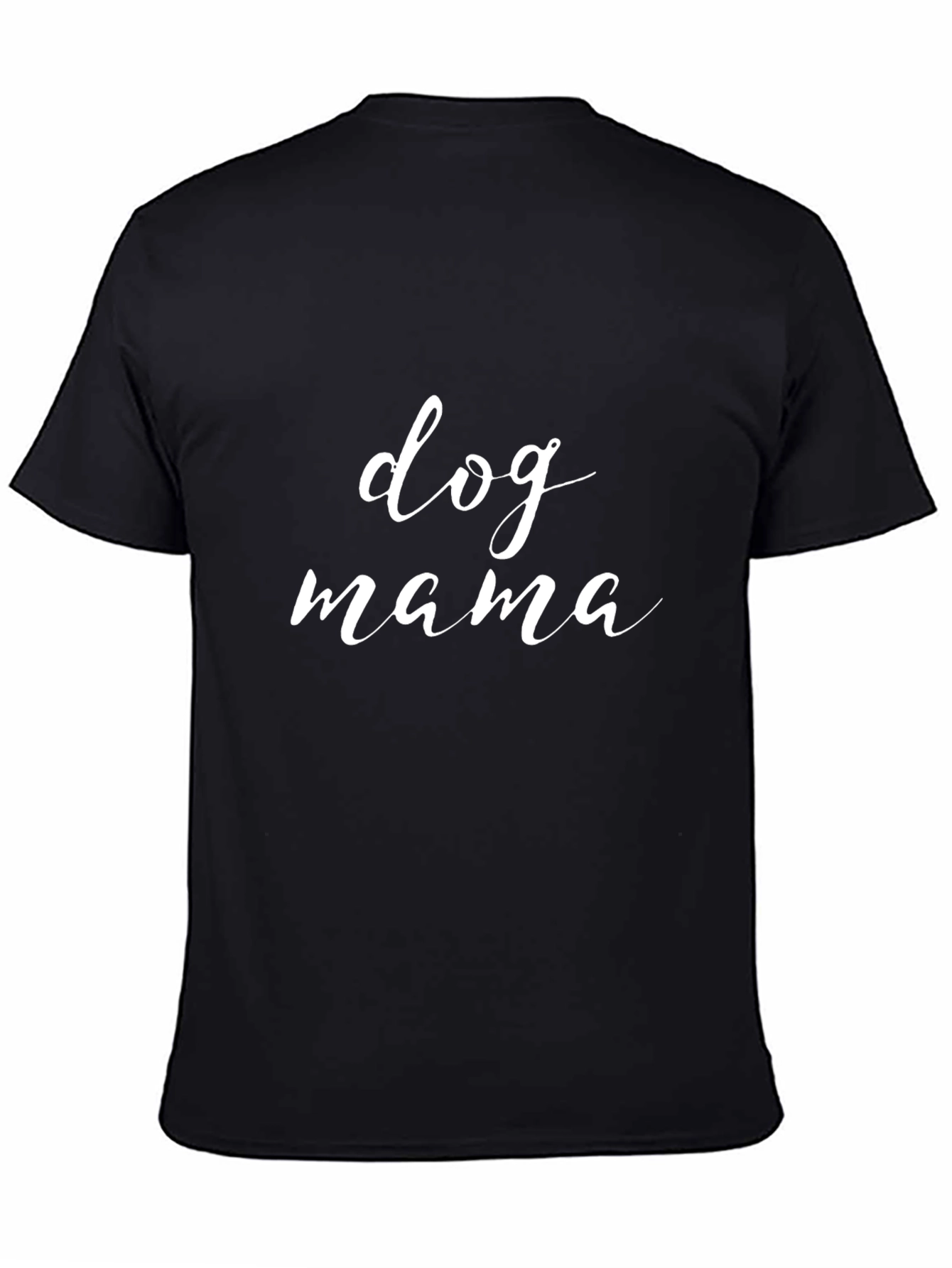 Dog Mama Black T-Shirt