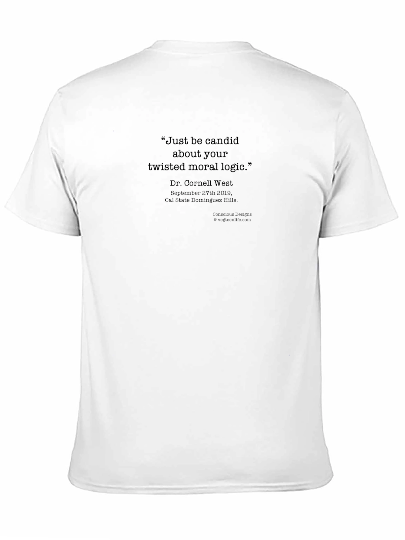 Moral Logic T-Shirt: Candid & Twisted