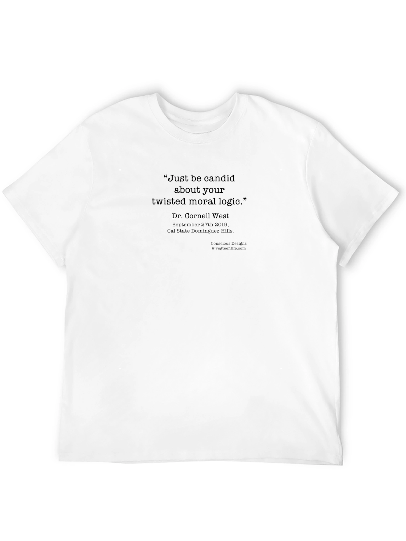 Moral Logic T-Shirt: Candid & Twisted