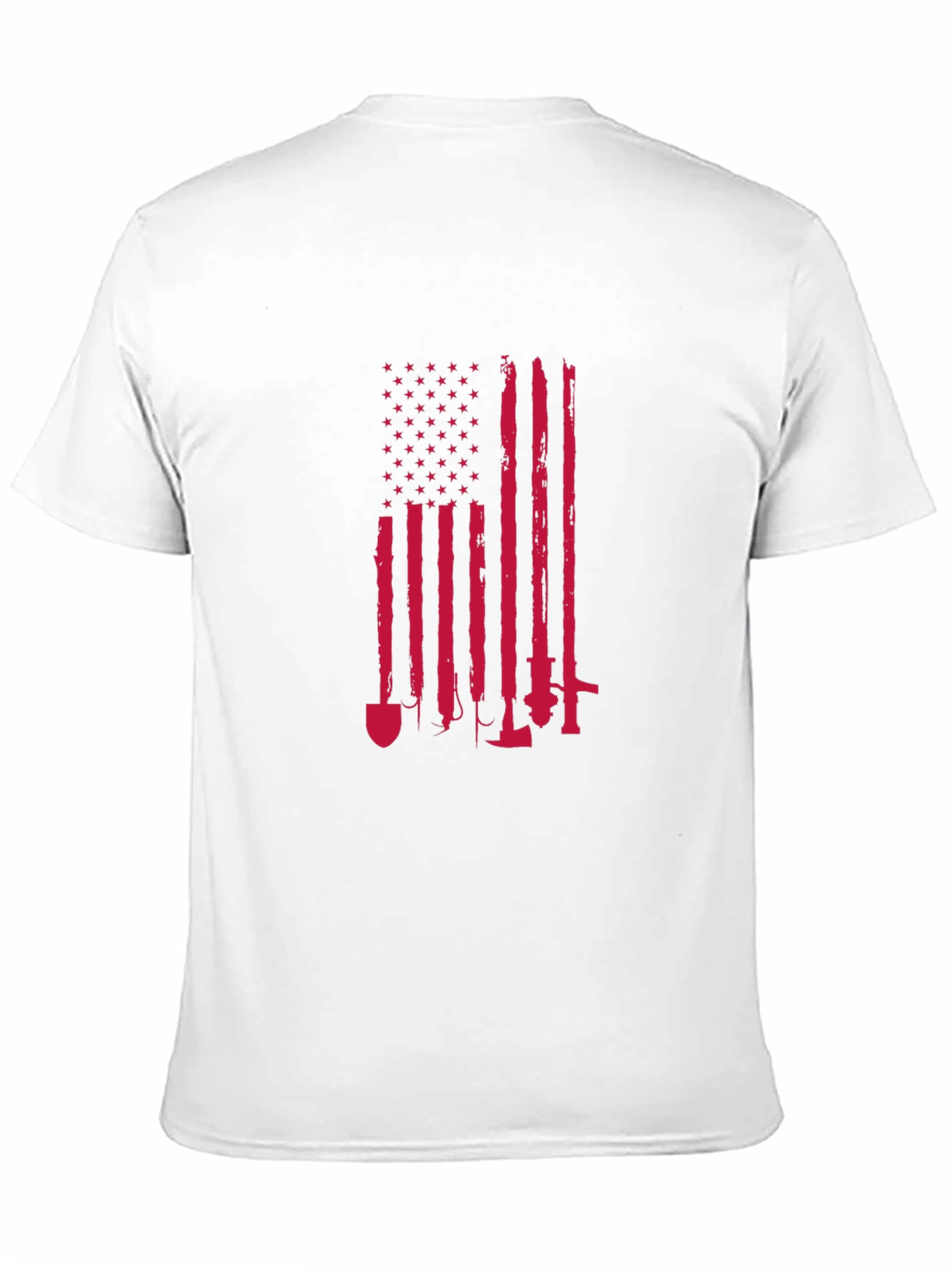 American Flag Graphic T-Shirt - Patriotic Workwear