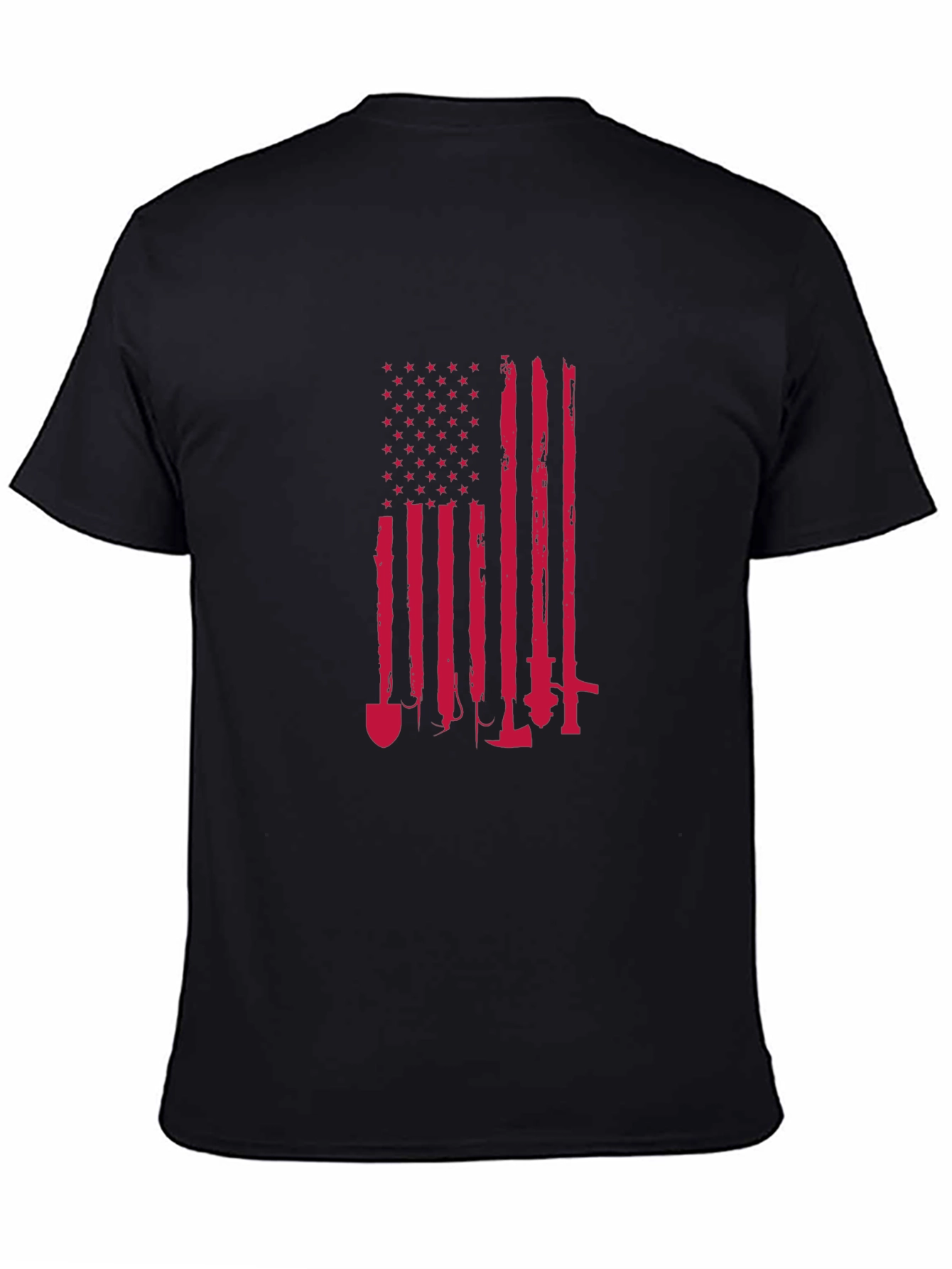 American Flag Graphic T-Shirt - Patriotic Workwear