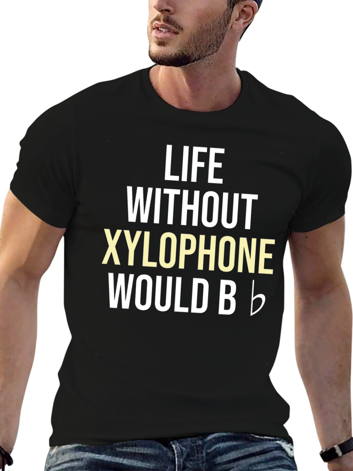 Life Without Xylophone T-Shirt - Music Lover Tee