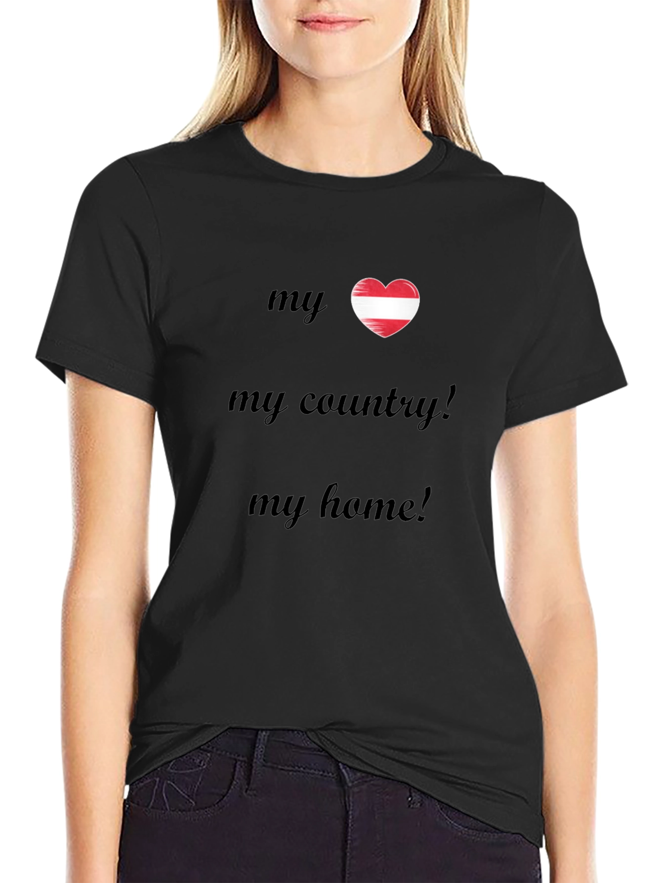 Austrian Pride T-Shirt - My Country My Home Tee