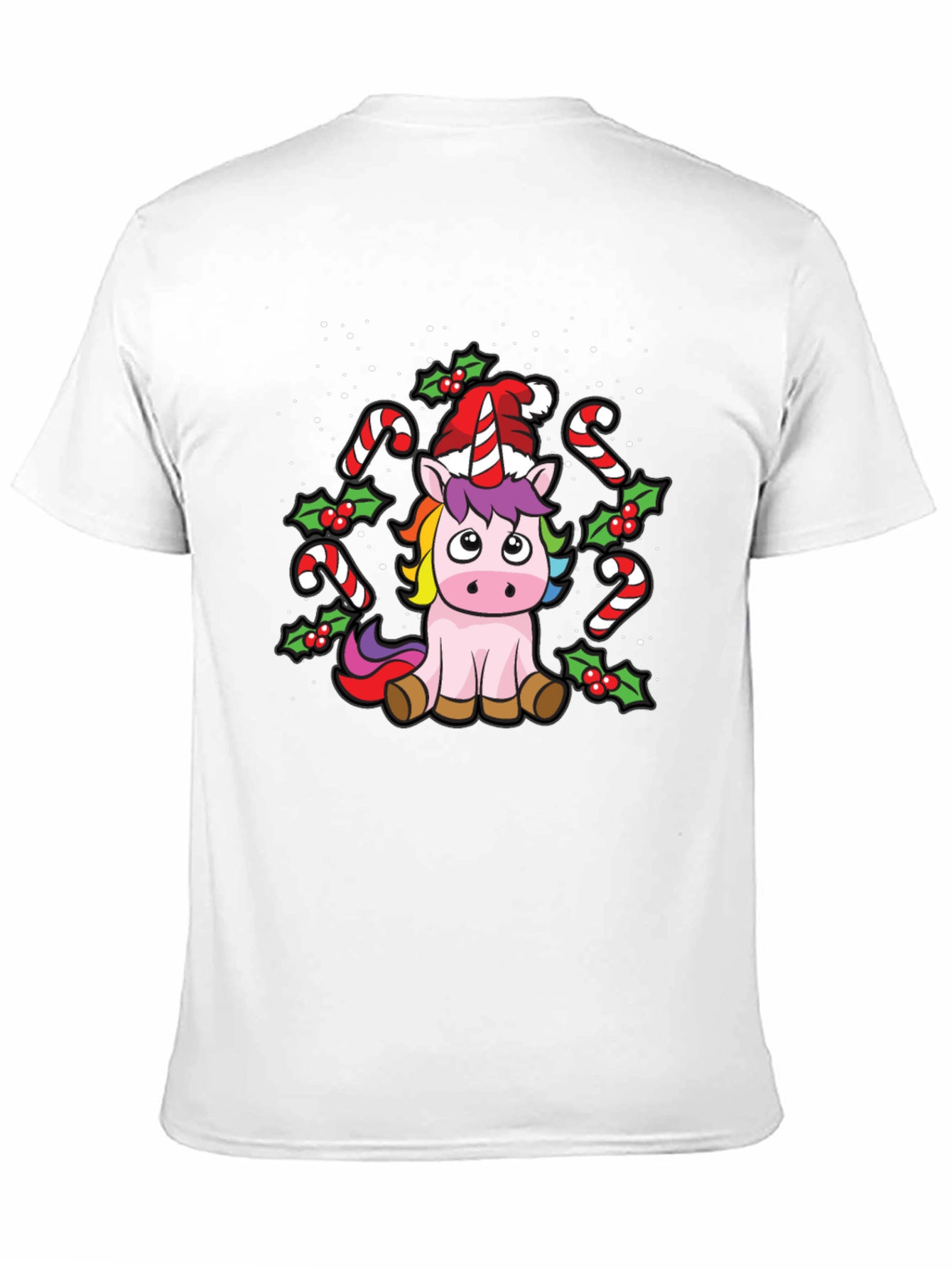 Unicorn Christmas T-Shirt - Holiday Cheer