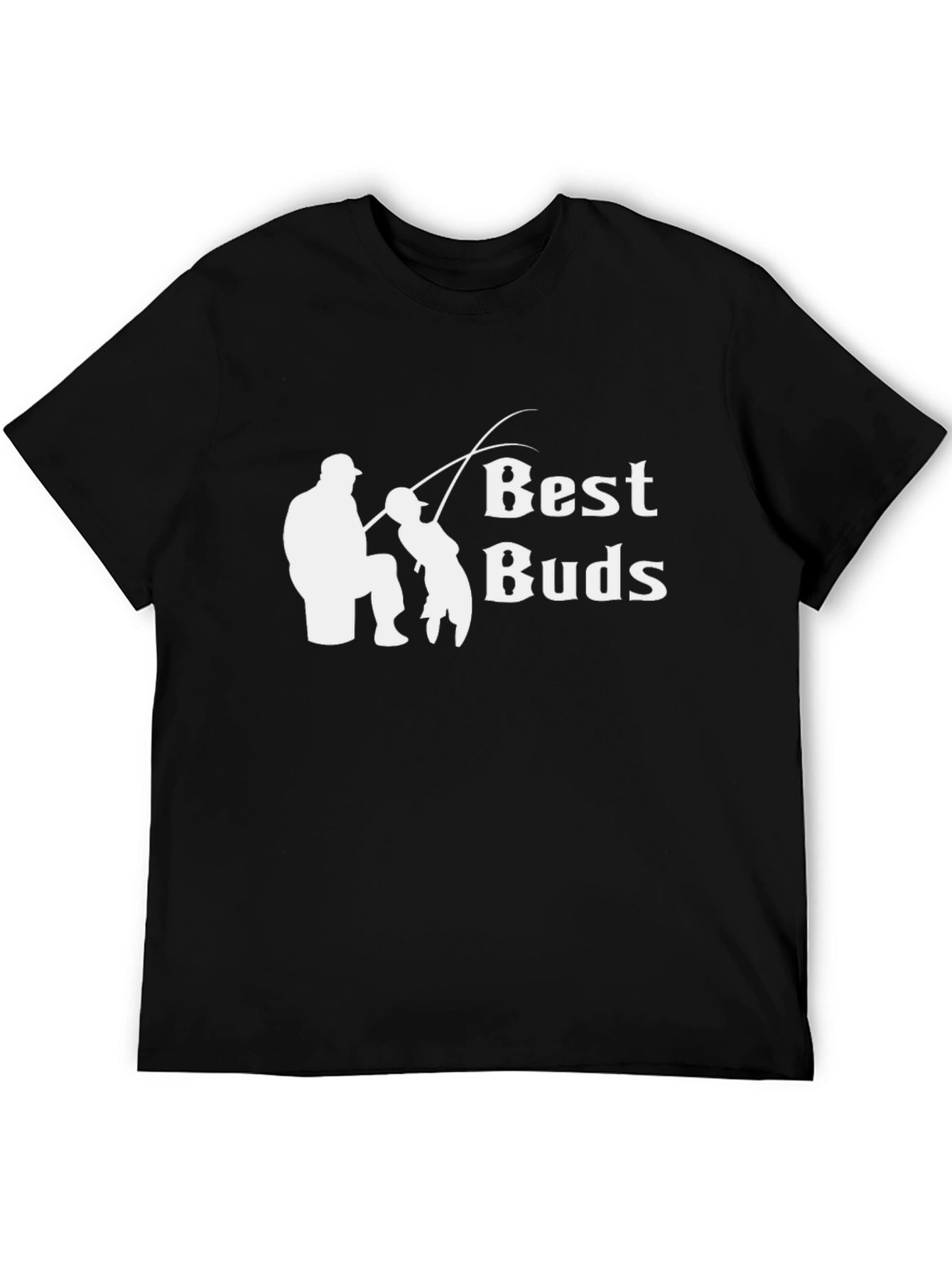 Best Buds Fishing Black T-Shirt