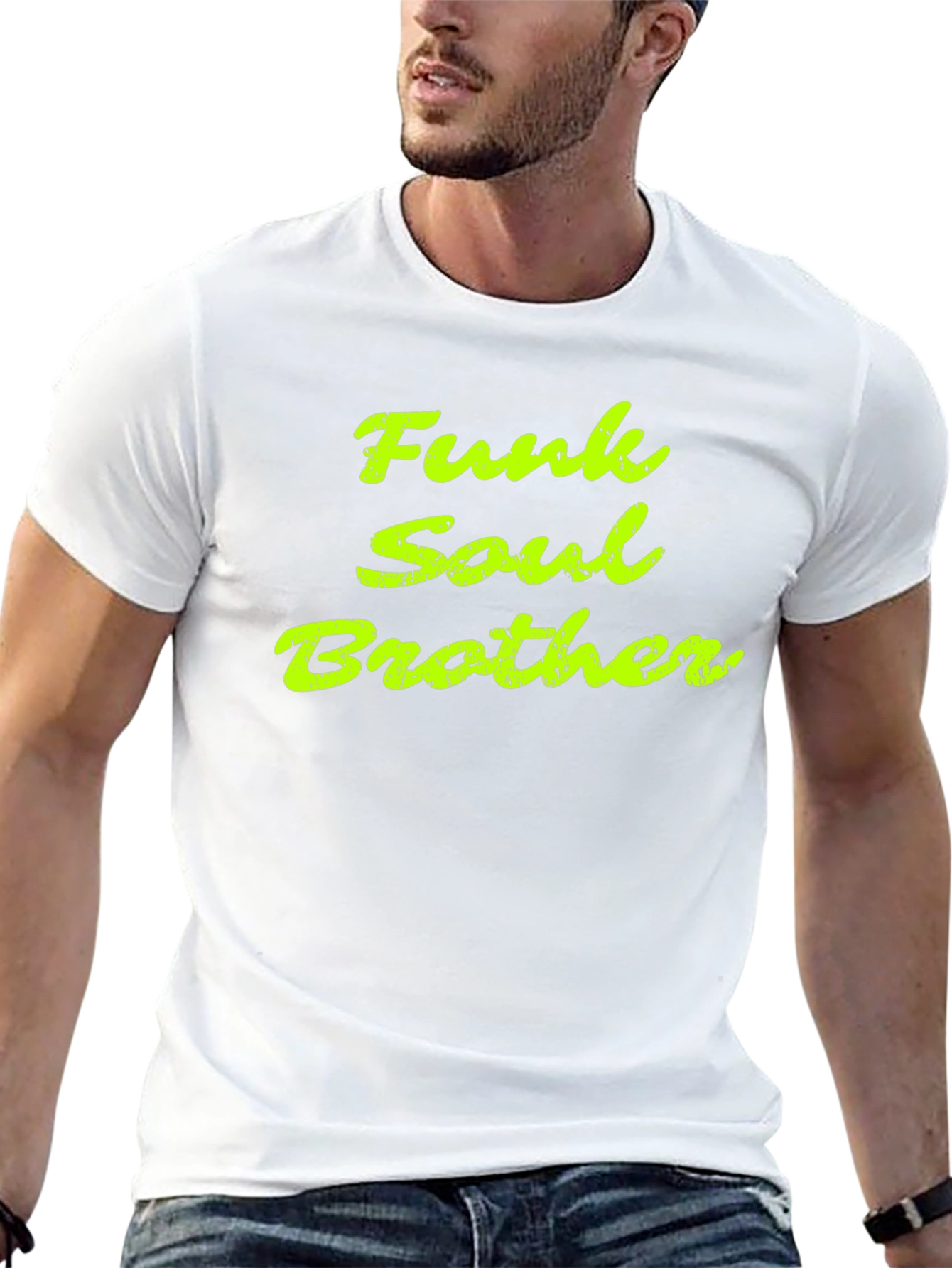 Funk Soul Brother Graphic Tee - Classic Black T-Shirt