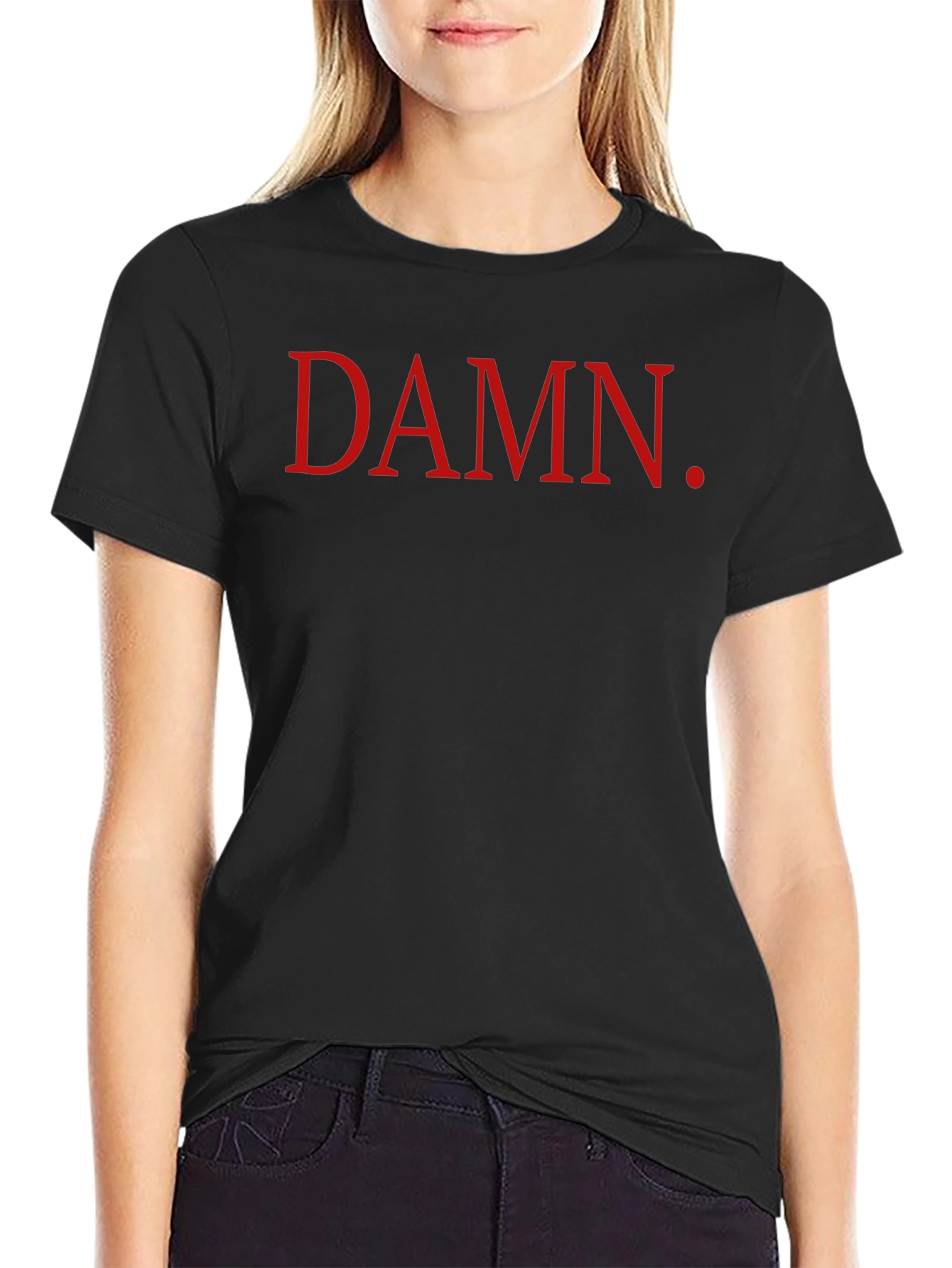 DAMN. Graphic Tee - Casual Cotton T-Shirt