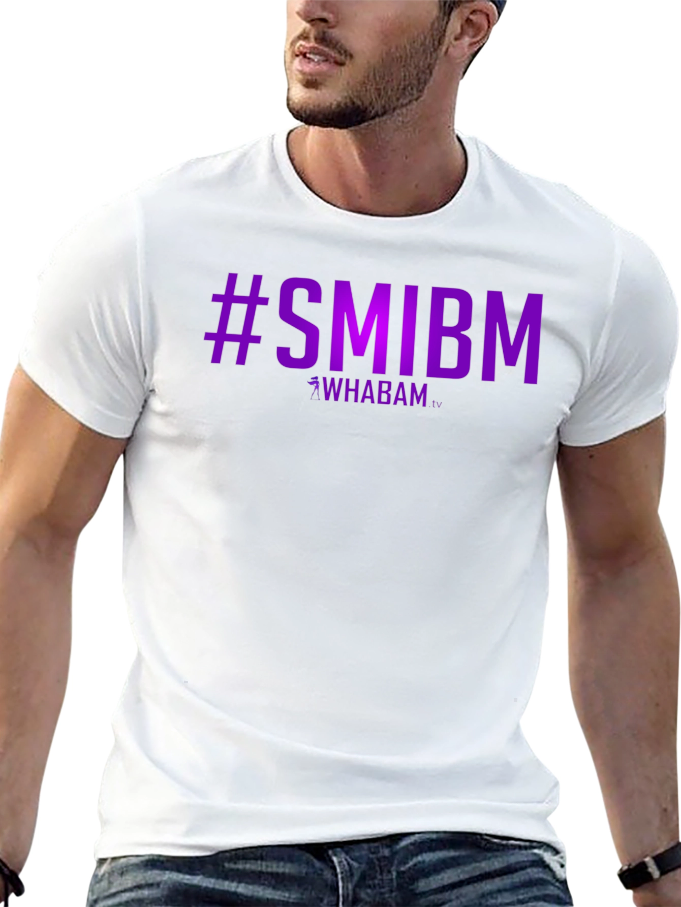 #SMIBM Whabam Graphic Tee - Stylish Black T-Shirt